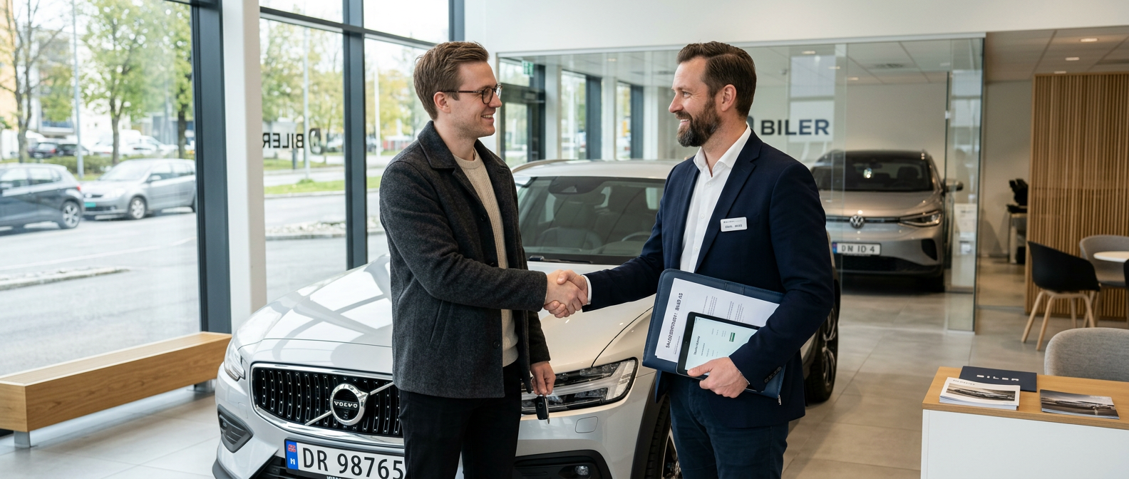 Selge bil til forhandler — slik fungerer det og hva du kan forvente