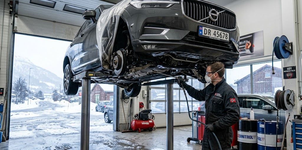 Rustbeskyttelse bil — slik beskytter du bilen i norsk klima
