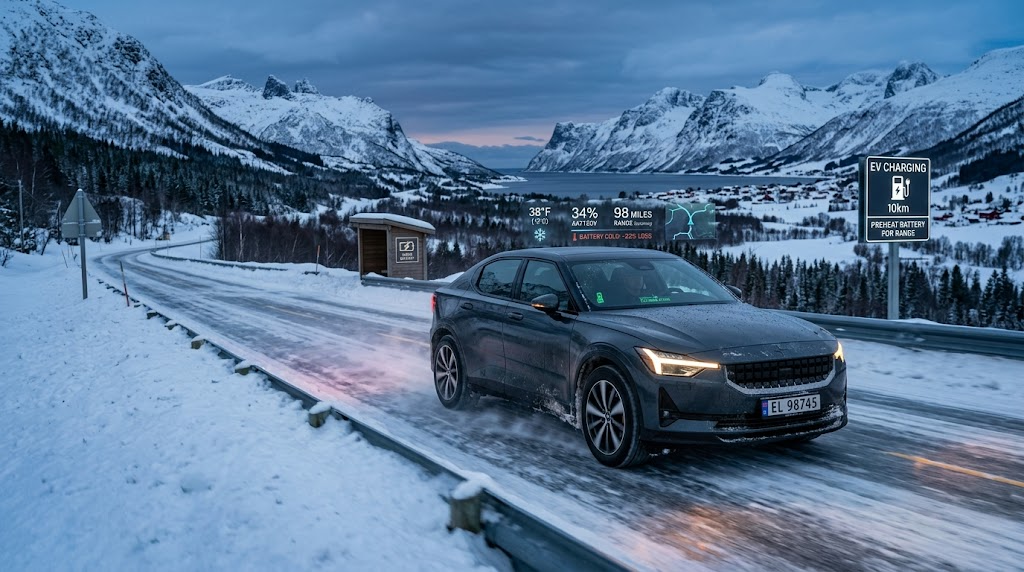 Elbil rekkevidde vinter 2026 — tap, tester og sju tips for bedre rekkevidde